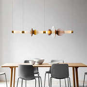 Hazel Span Glass Pebble Chandelier — gallery image 3