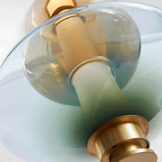 Hazel Span Glass Pebble Chandelier — gallery image 15