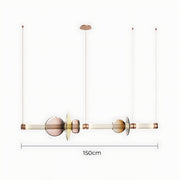 Hazel Span Glass Pebble Chandelier — gallery image 27