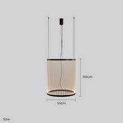Fennel Span Rope Chandelier — gallery image 15