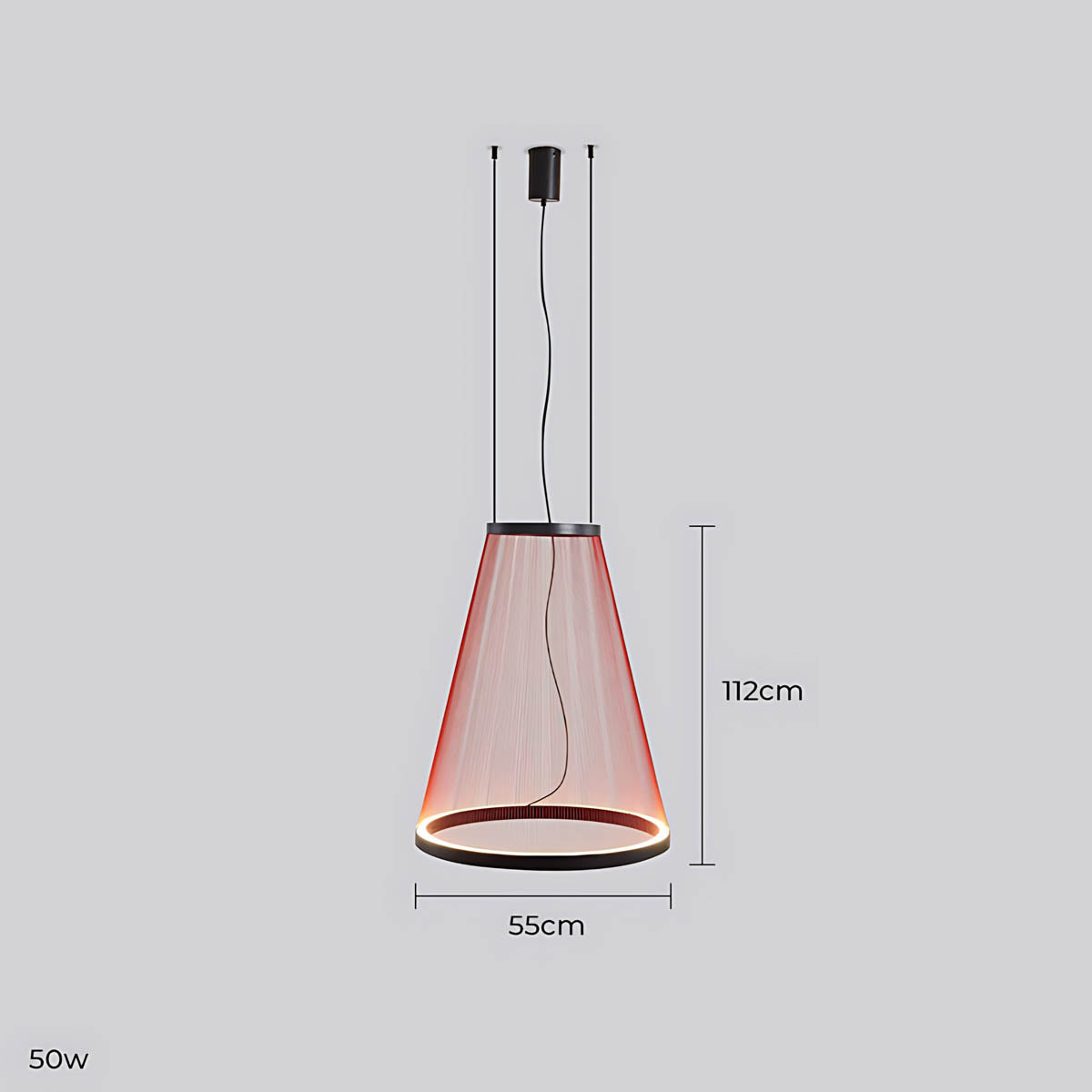 Fennel Span Rope Chandelier — gallery image 21