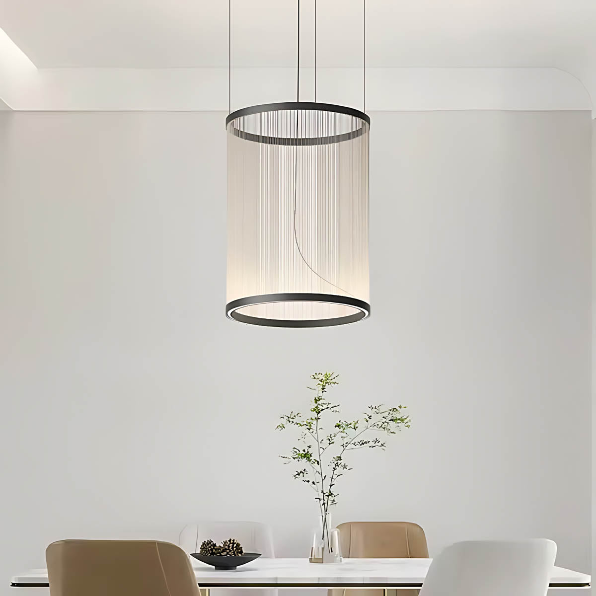 Fennel Span Rope Chandelier — gallery image 8