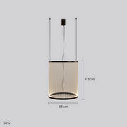 Fennel Span Rope Chandelier — gallery image 18