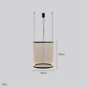 Fennel Span Rope Chandelier — gallery image 19