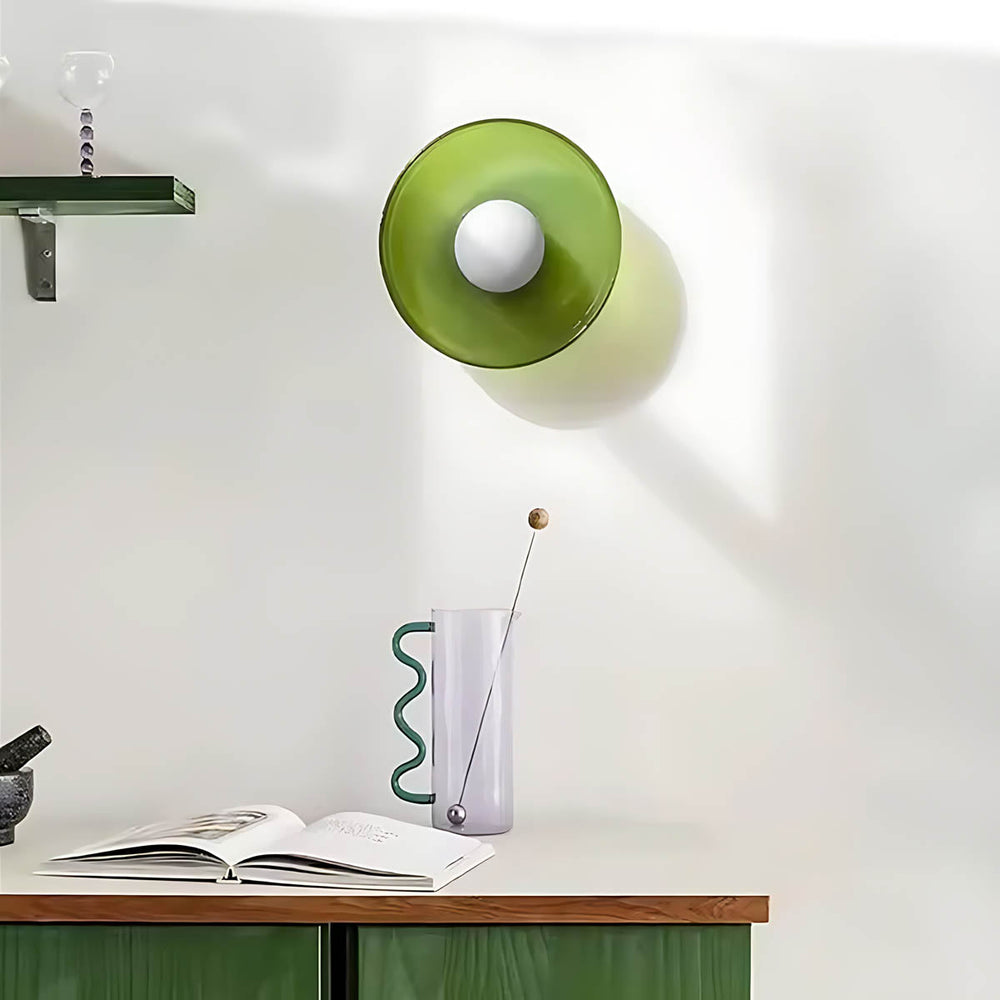 Briarwood Span Glass Ceiling Light — gallery image 4