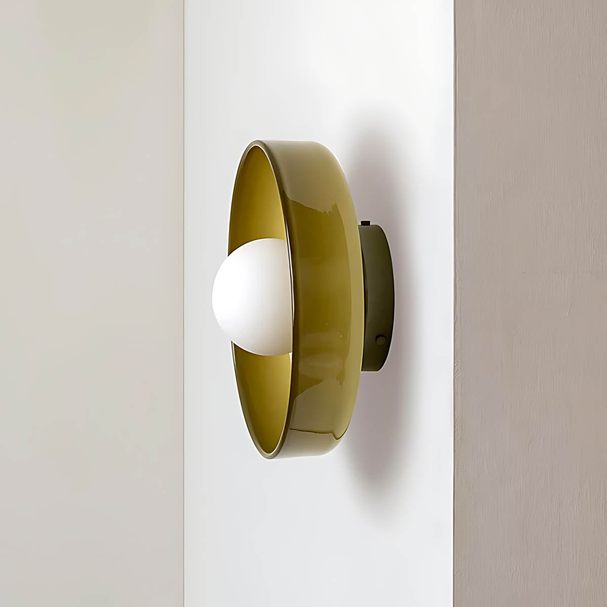Briarwood Span Glass Ceiling Light — gallery image 5