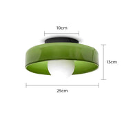 Briarwood Span Glass Ceiling Light — gallery image 16