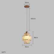 Chestnut Span Glass Linear Chandelier — gallery image 14
