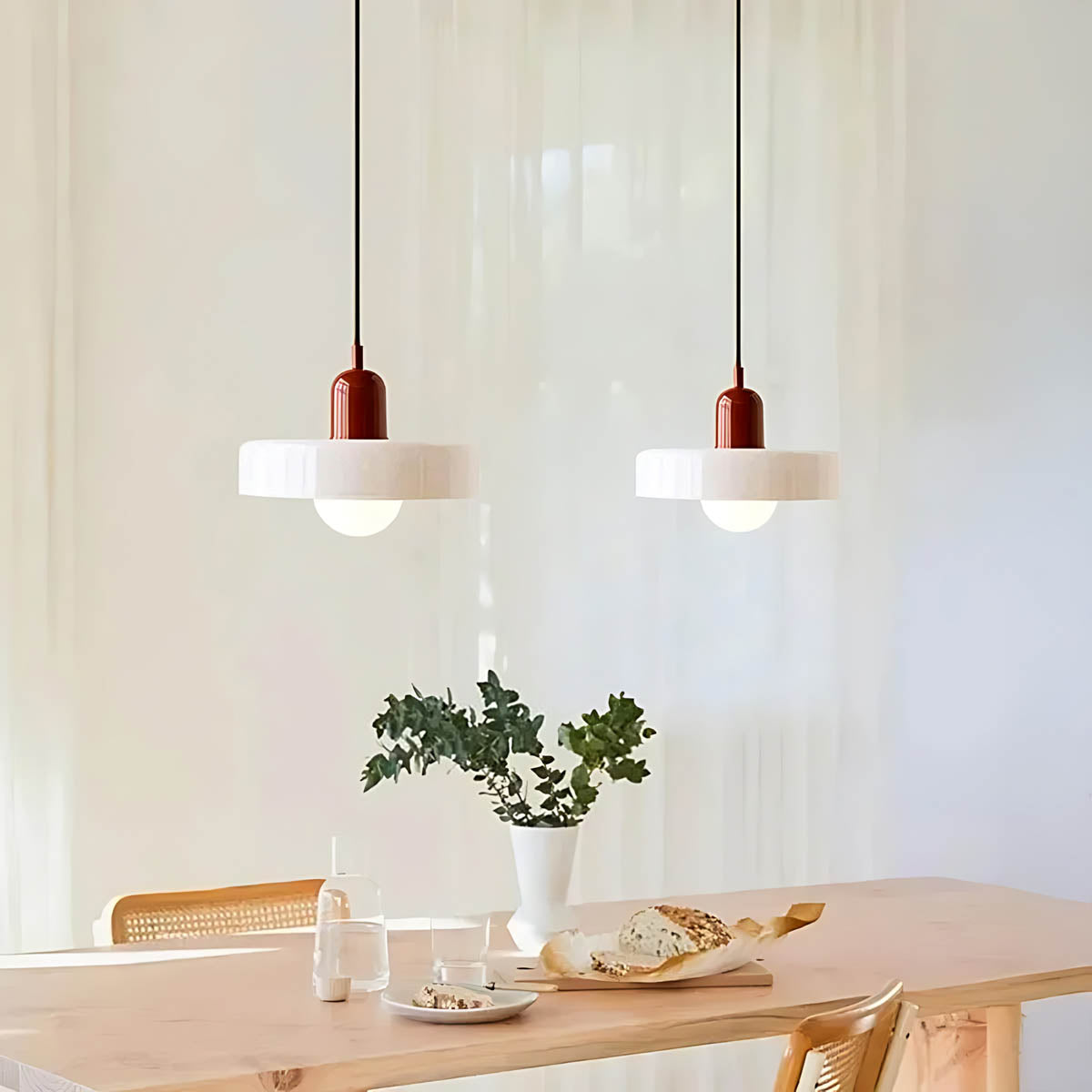 Oakley Span Glass Globe Pendant Light — gallery image 6