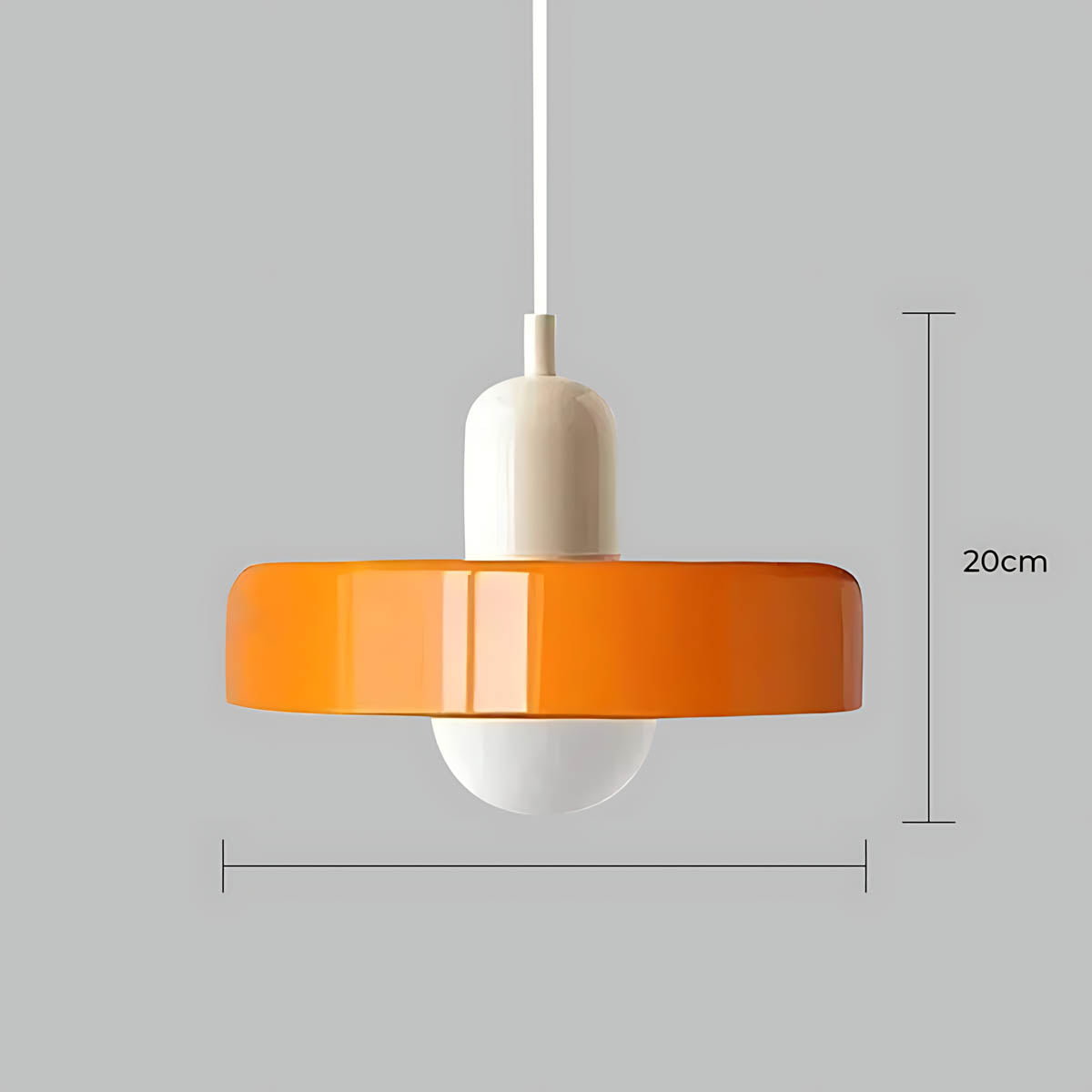 Oakley Span Glass Globe Pendant Light — gallery image 16