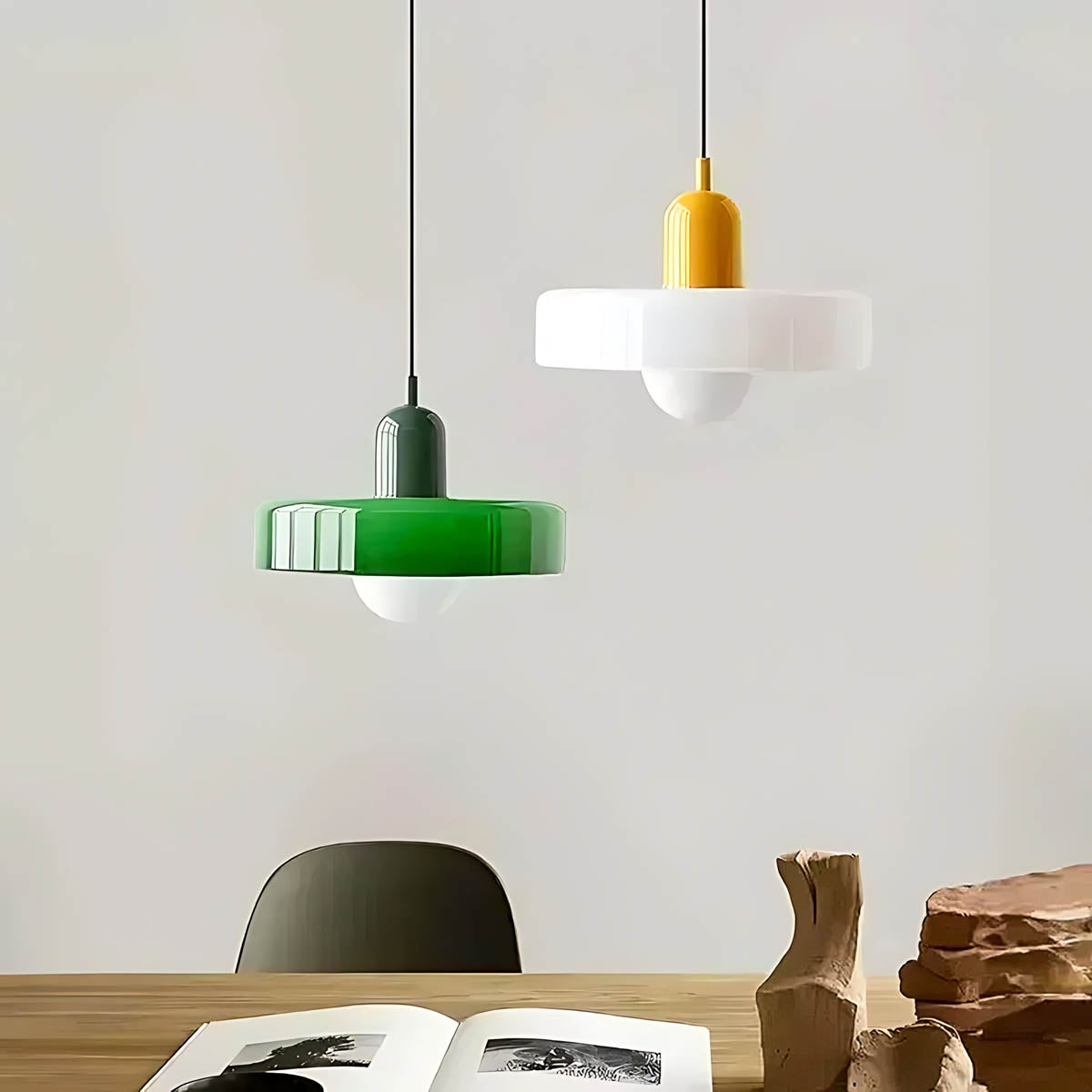 Oakley Span Glass Globe Pendant Light — gallery image 8