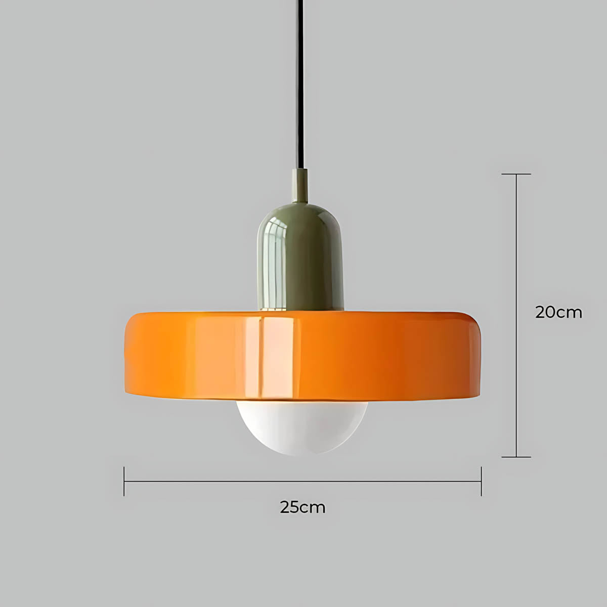 Oakley Span Glass Globe Pendant Light — gallery image 18