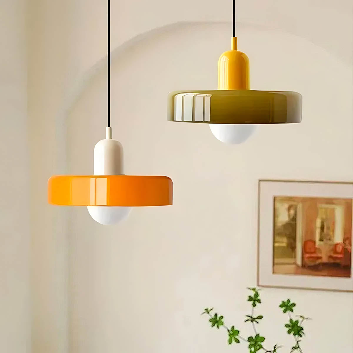 Oakley Span Glass Globe Pendant Light — gallery image 10