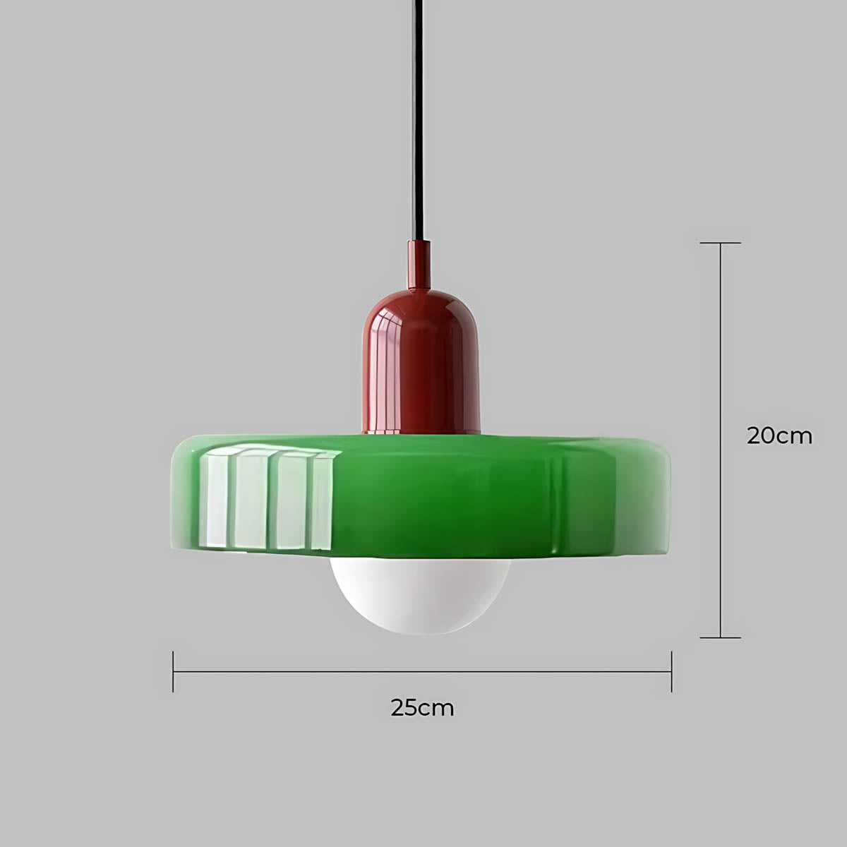 Oakley Span Glass Globe Pendant Light — gallery image 19