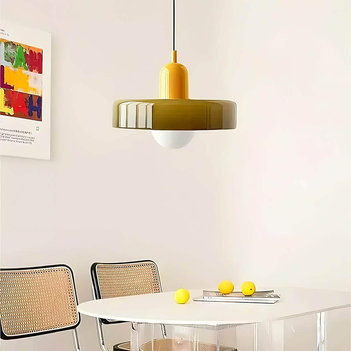 Oakley Span Glass Globe Pendant Light — gallery image 12