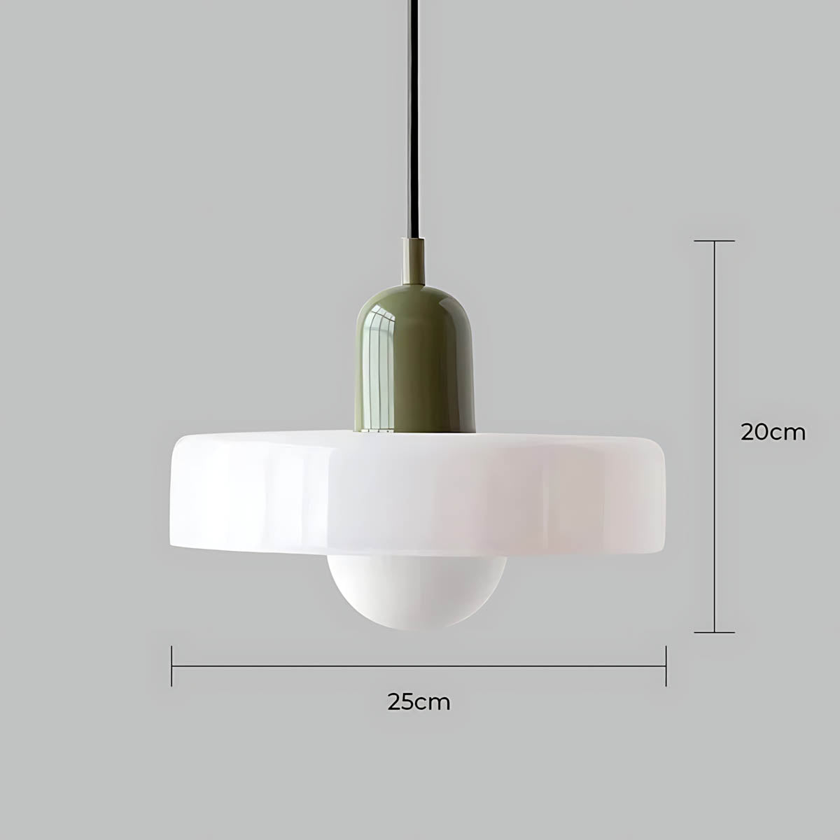 Oakley Span Glass Globe Pendant Light — gallery image 20