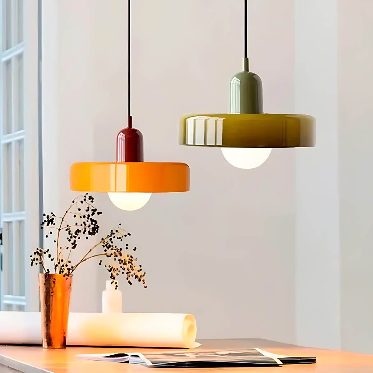 Oakley Span Glass Globe Pendant Light — gallery image 15