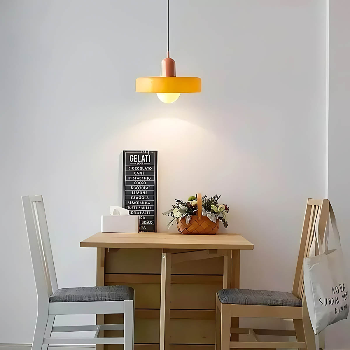 Oakley Span Glass Globe Pendant Light — gallery image 3