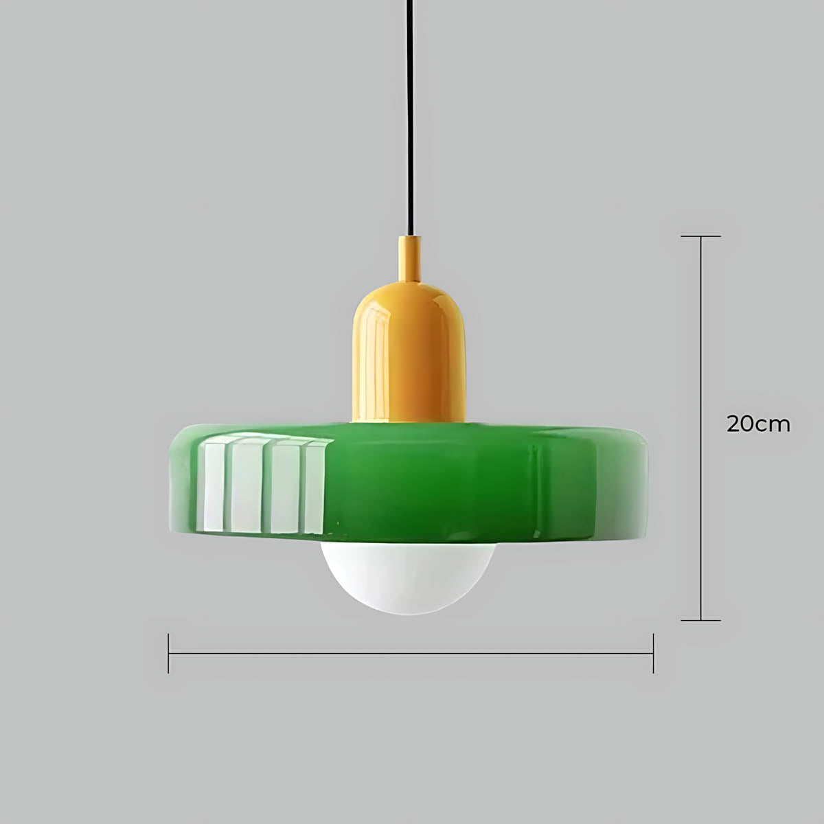 Oakley Span Glass Globe Pendant Light — gallery image 25