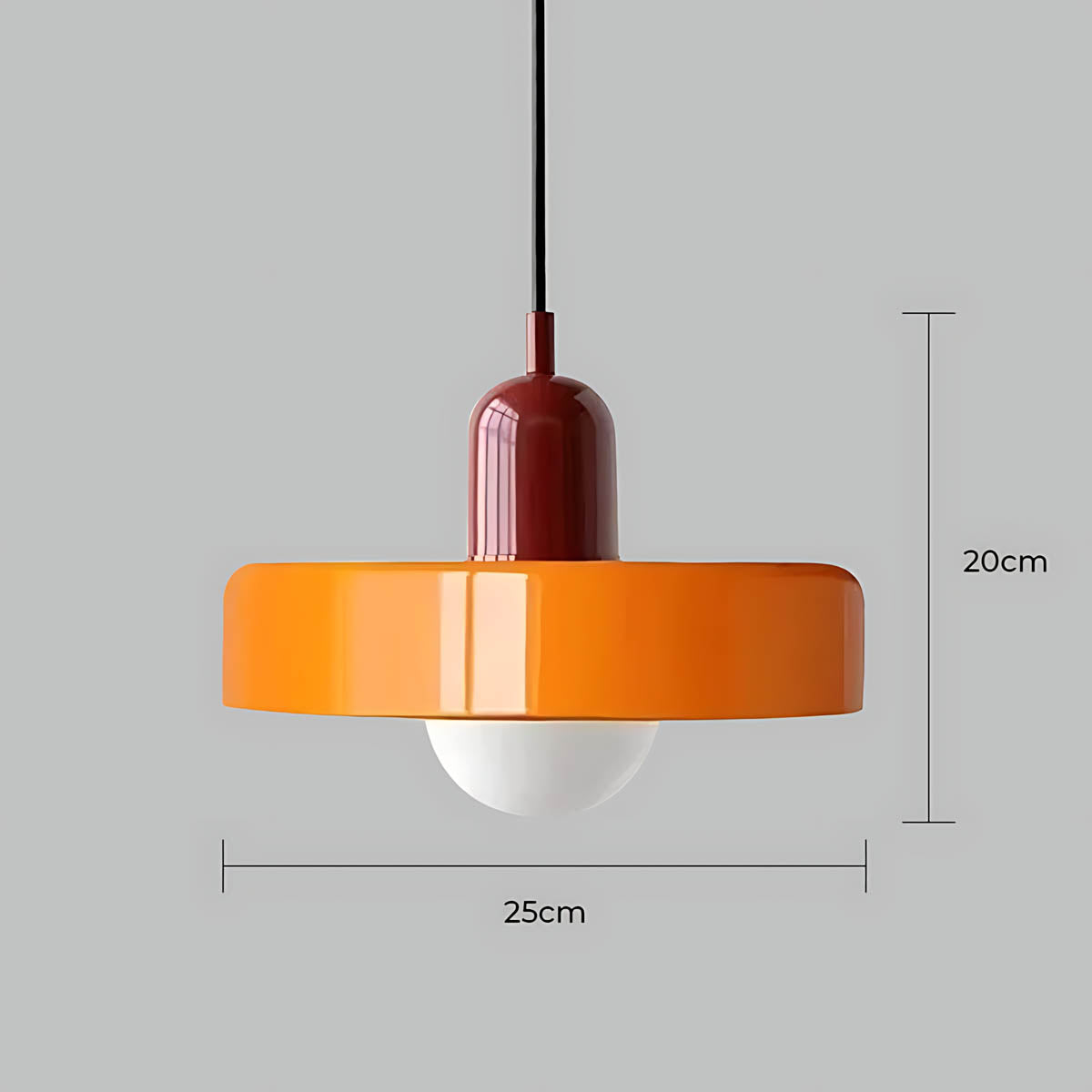 Oakley Span Glass Globe Pendant Light — gallery image 26