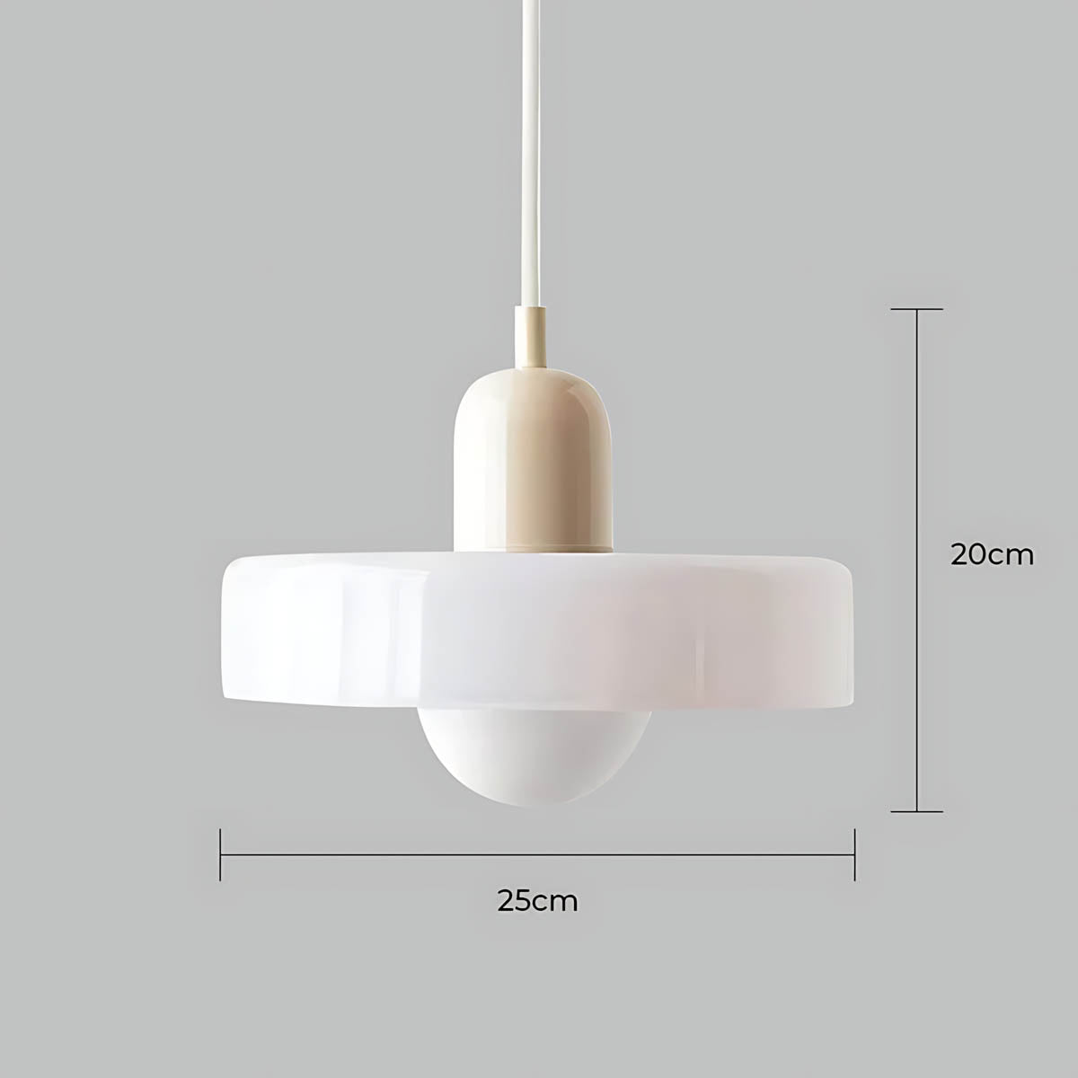 Oakley Span Glass Globe Pendant Light — gallery image 27