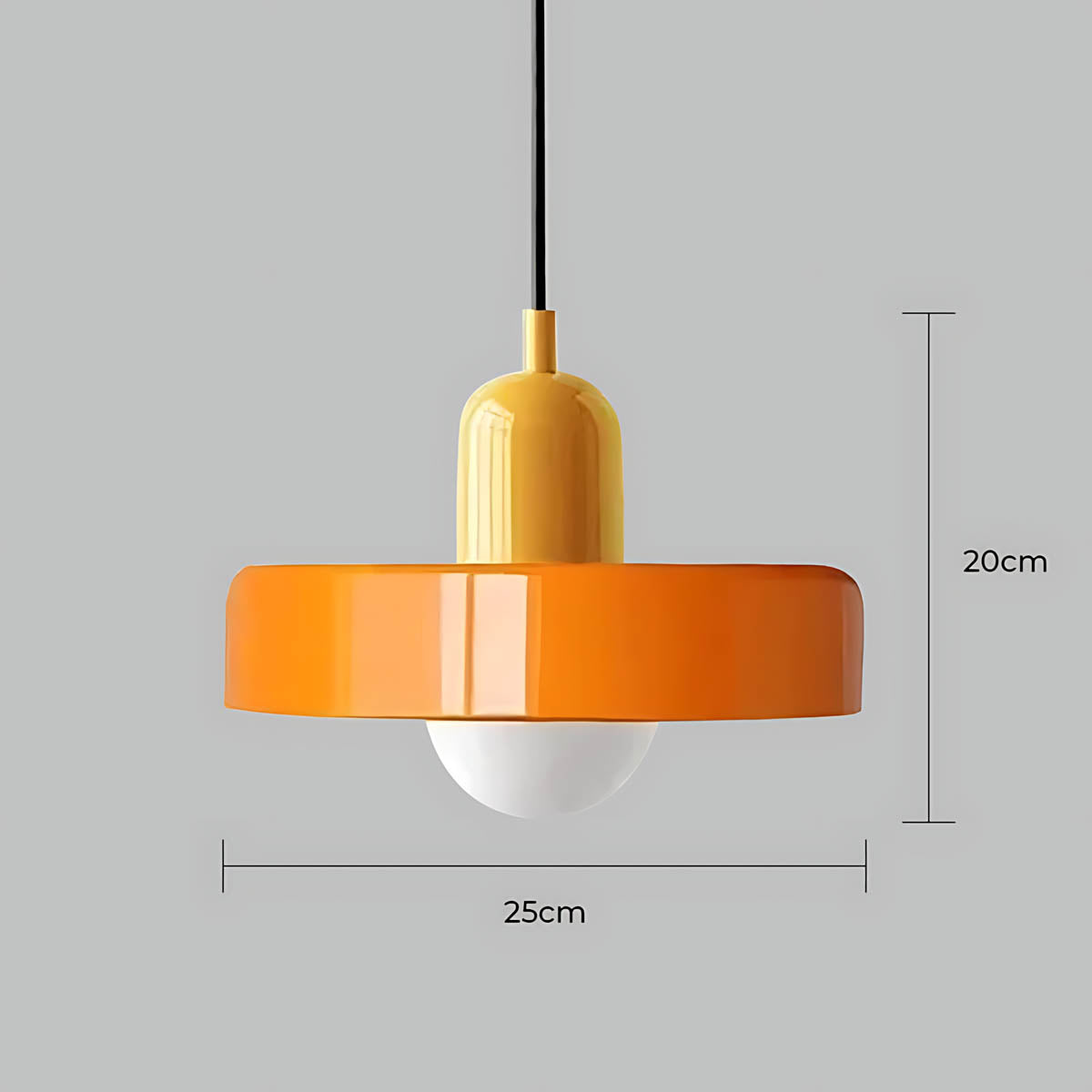Oakley Span Glass Globe Pendant Light — gallery image 28
