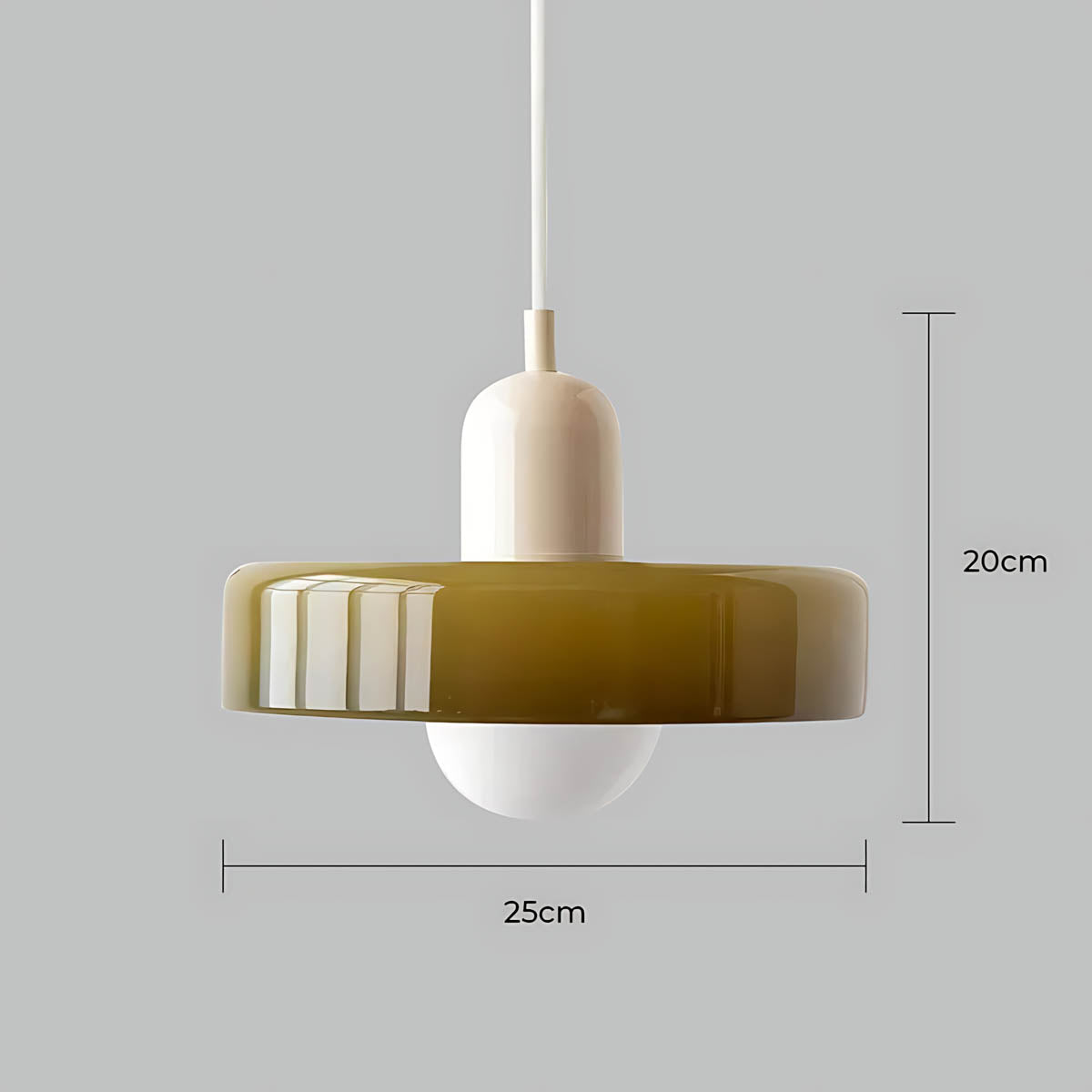 Oakley Span Glass Globe Pendant Light — gallery image 29