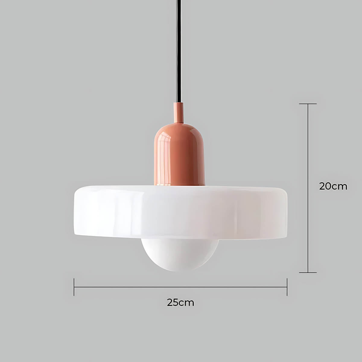 Oakley Span Glass Globe Pendant Light — gallery image 30