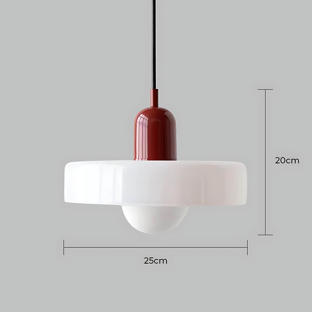Oakley Span Glass Globe Pendant Light — gallery image 31