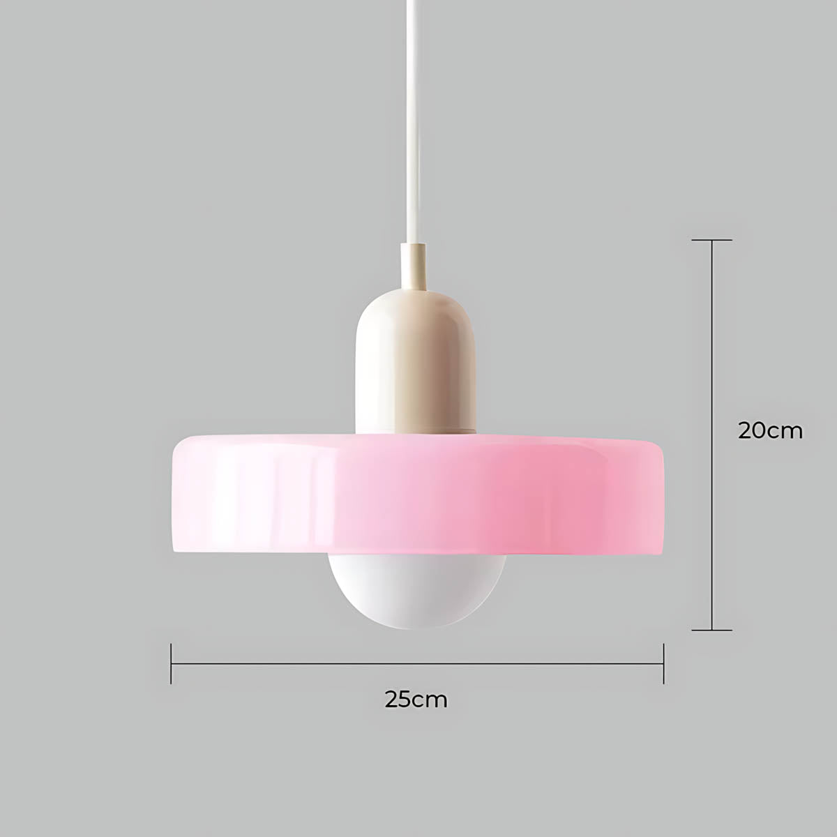 Oakley Span Glass Globe Pendant Light — gallery image 33