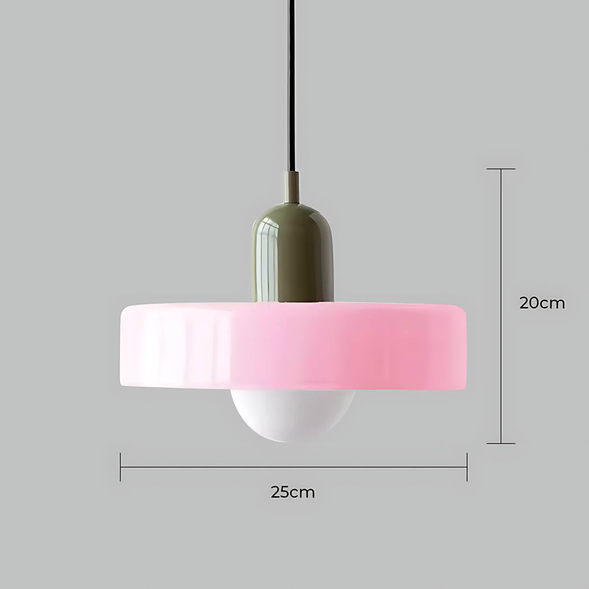 Oakley Span Glass Globe Pendant Light — gallery image 34
