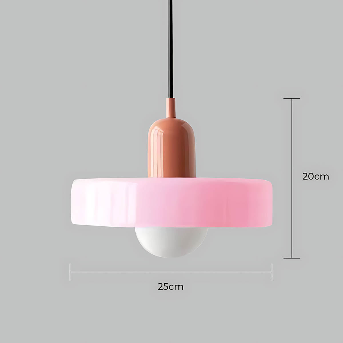 Oakley Span Glass Globe Pendant Light — gallery image 37