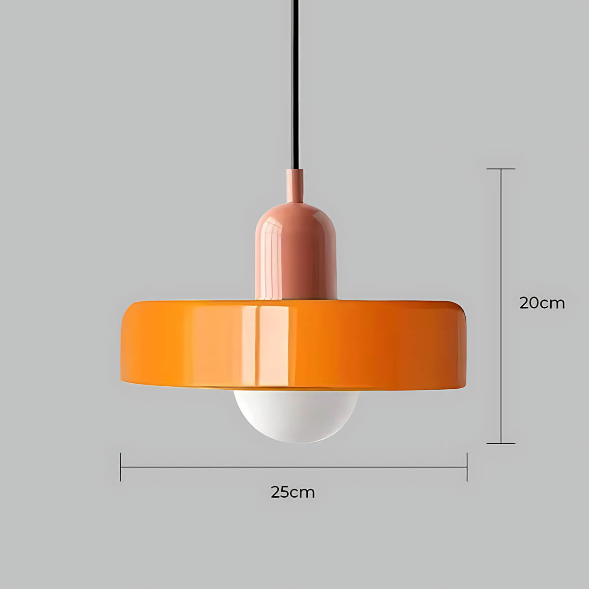 Oakley Span Glass Globe Pendant Light — gallery image 36