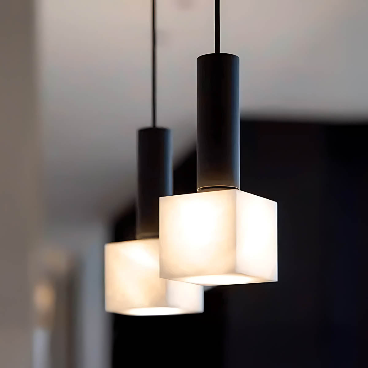 Hawick Span Marble Pendant Light — gallery image 5
