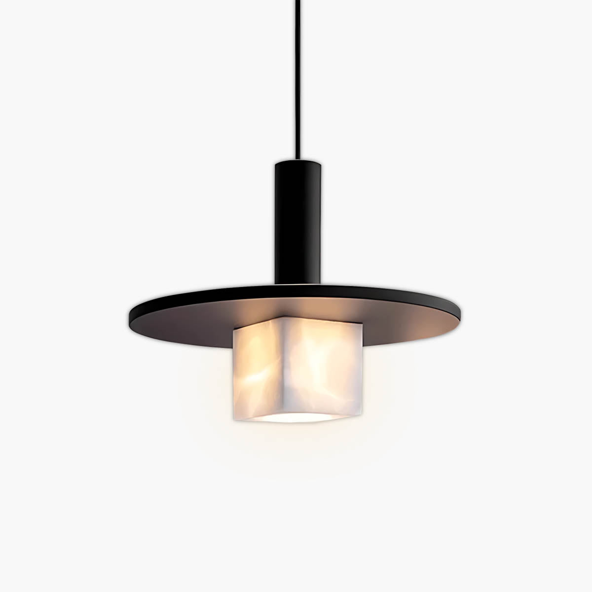 Hawick Span Marble Pendant Light — gallery image 1