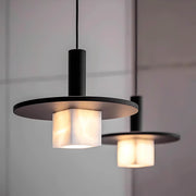 Hawick Span Marble Pendant Light — gallery image 3