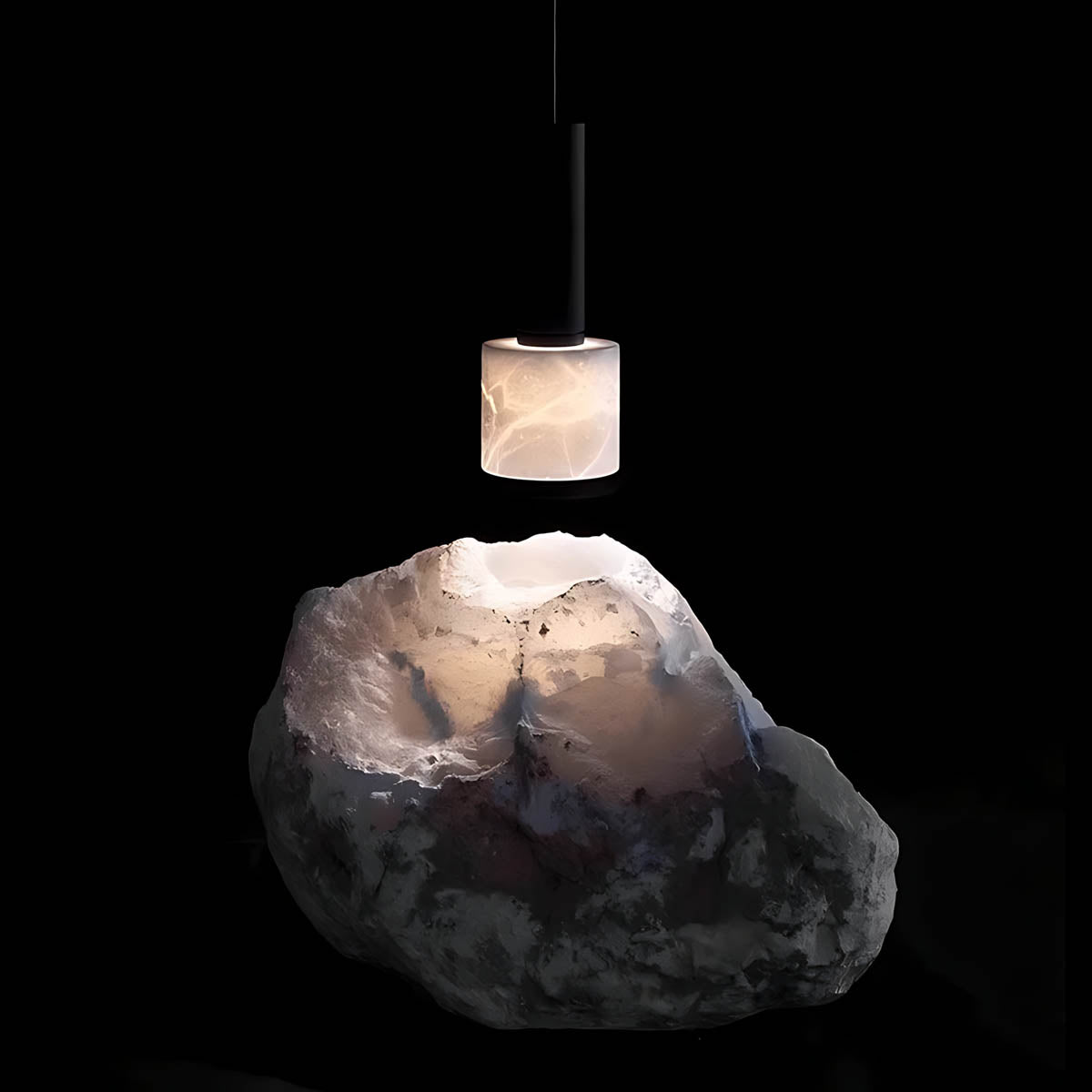 Hawick Span Marble Pendant Light — gallery image 13