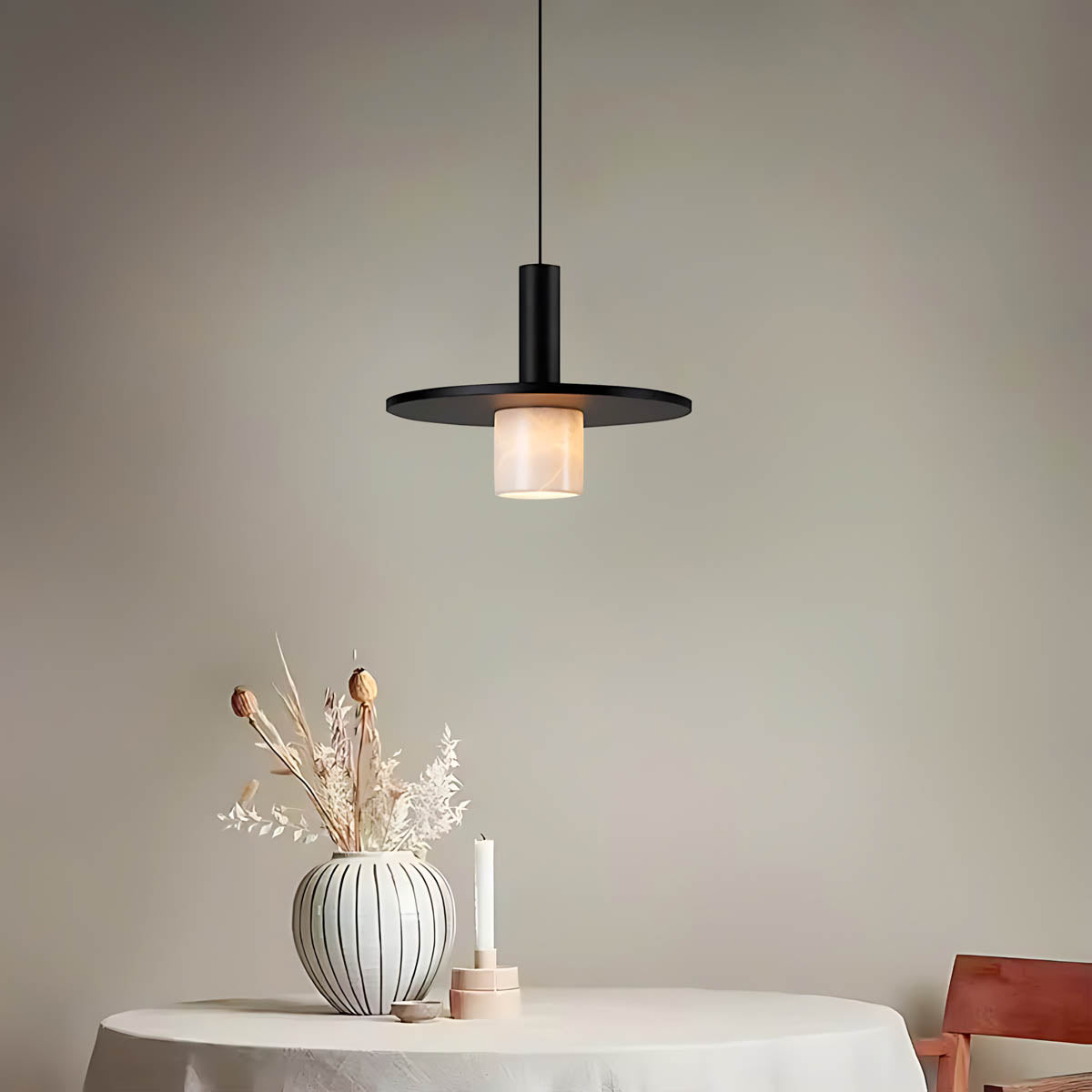 Hawick Span Marble Pendant Light — gallery image 10