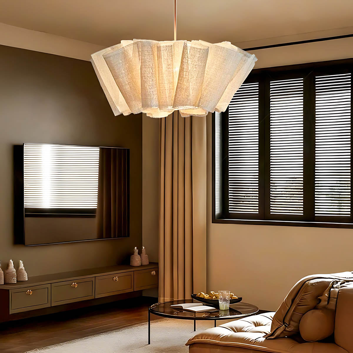 Waverley Span Metal Chandelier — gallery image 2