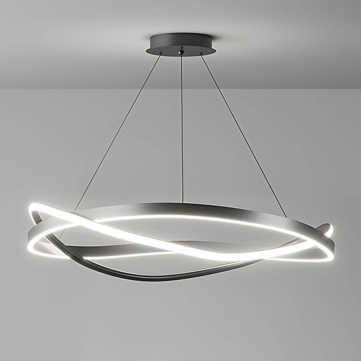 Asterwood Span Aluminum Chandelier — gallery image 14