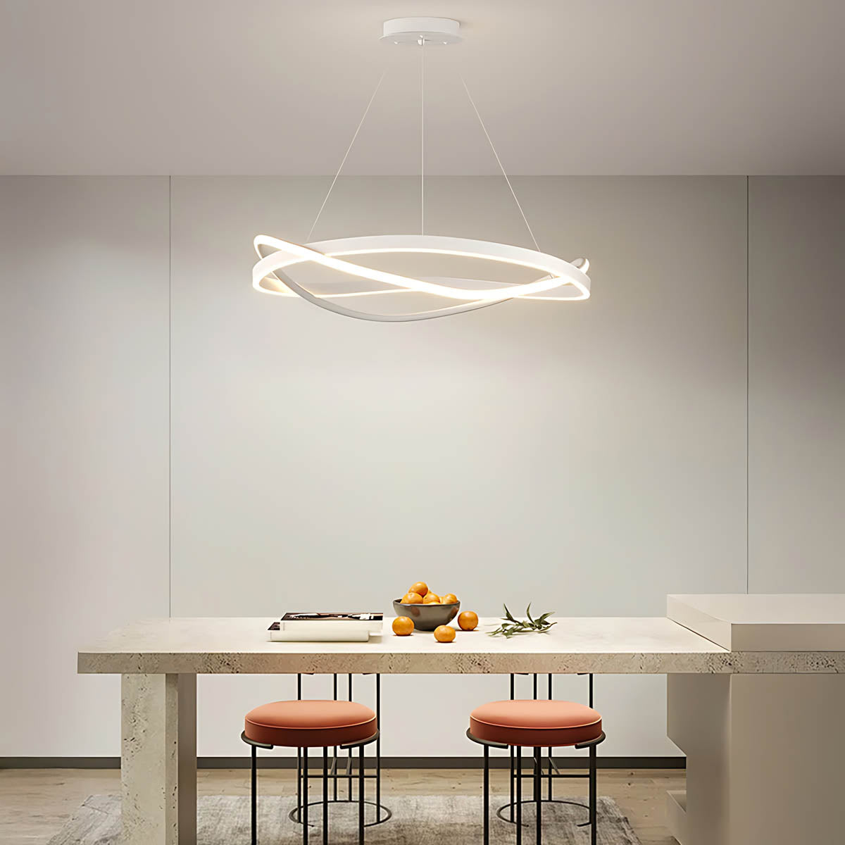 Asterwood Span Aluminum Chandelier — gallery image 6