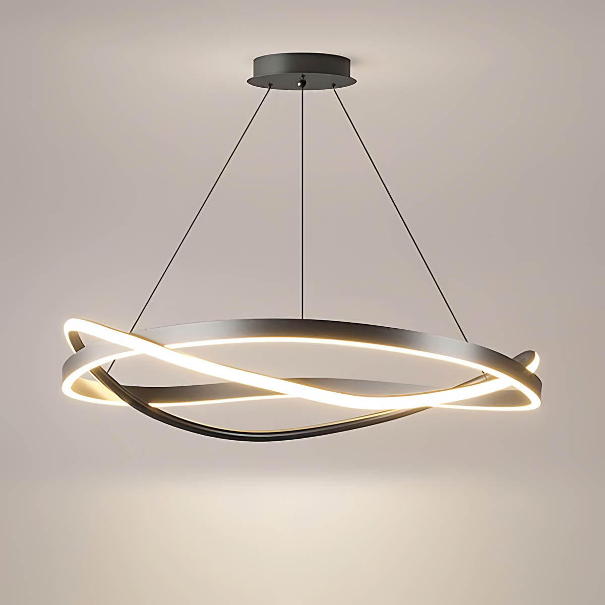Asterwood Span Aluminum Chandelier — gallery image 16