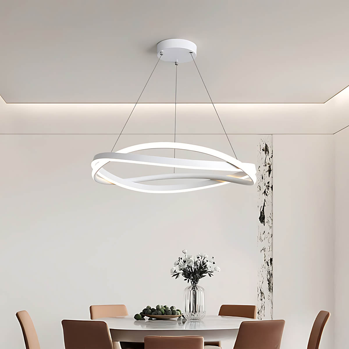 Asterwood Span Aluminum Chandelier — gallery image 11