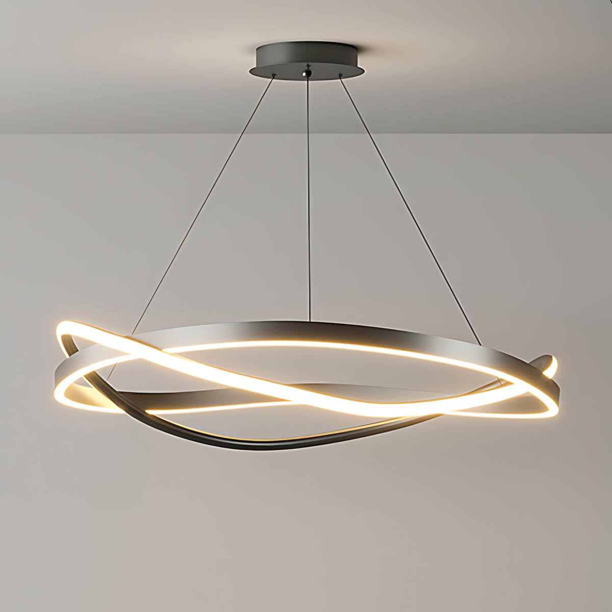 Asterwood Span Aluminum Chandelier — gallery image 13