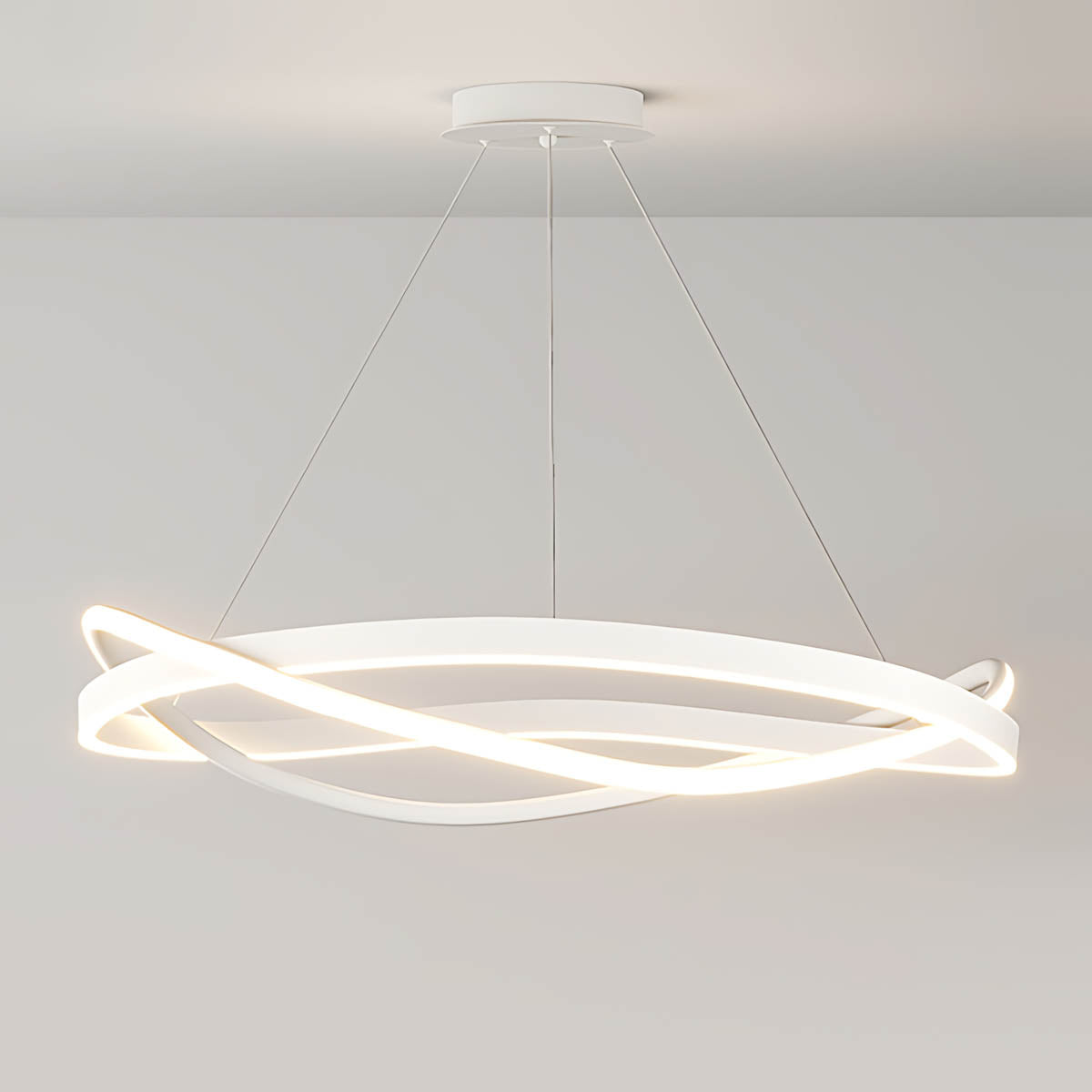 Asterwood Span Aluminum Chandelier — gallery image 15