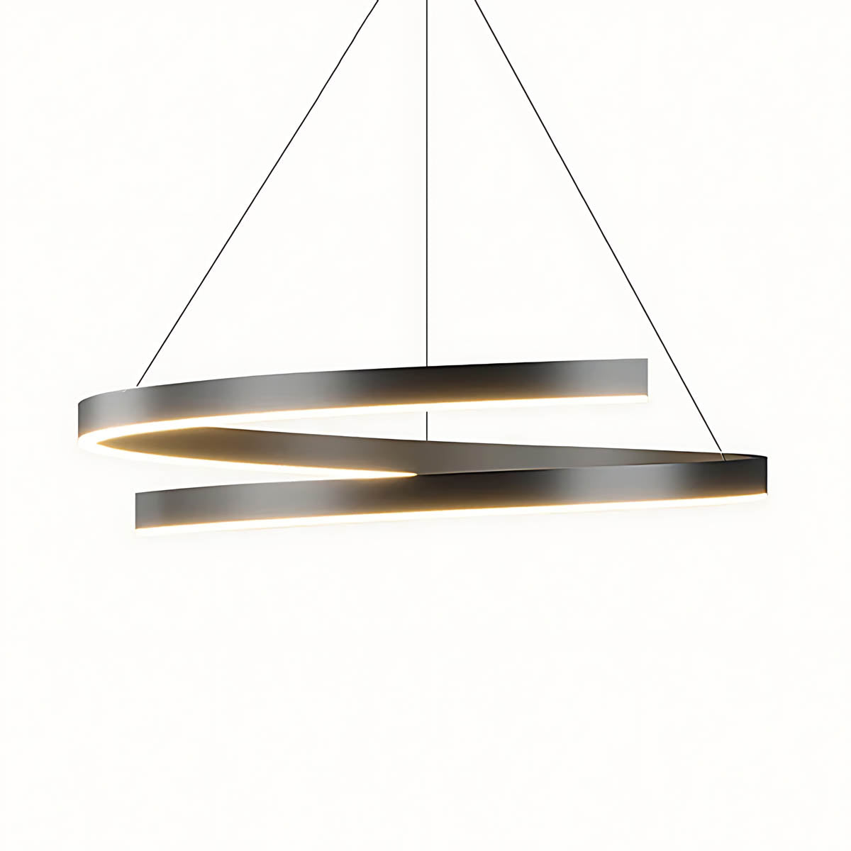Thornfield Span Aluminum Chandelier — gallery image 14