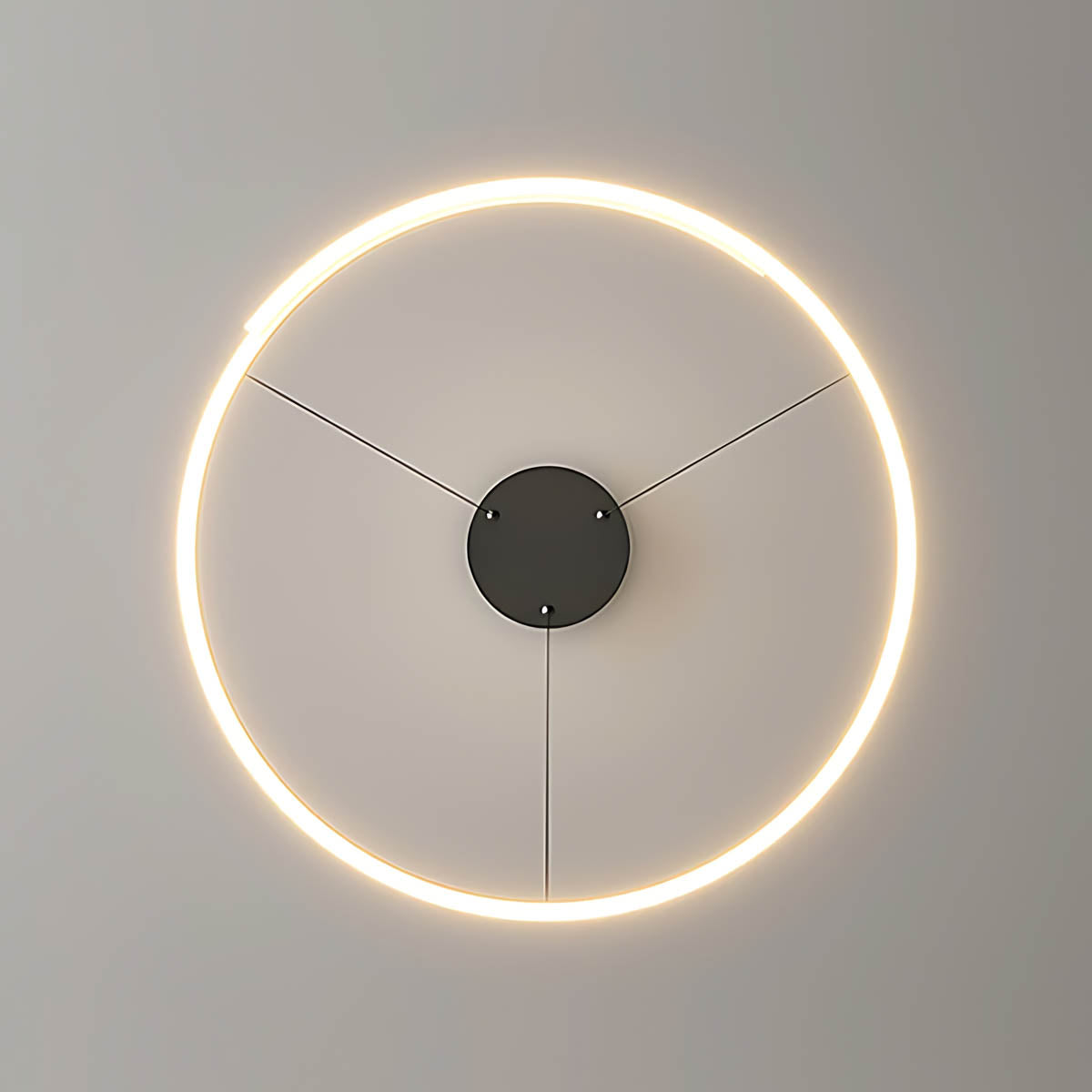 Thornfield Span Aluminum Chandelier — gallery image 15