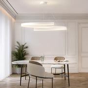 Thornfield Span Aluminum Chandelier — gallery image 9