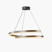 Thornfield Span Aluminum Chandelier — gallery image 1