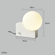 Elmwood Span Glass Table Lamp — gallery image 19